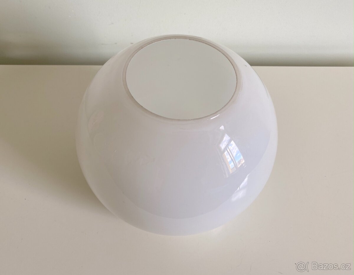 Starý stahovací lustr, poniklovaná mosaz - 5