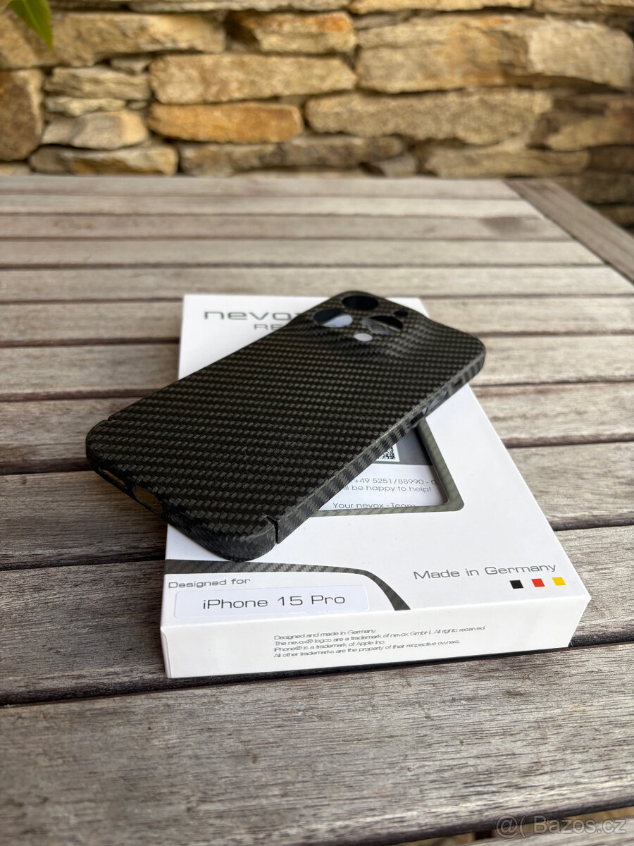 Carbon kryt pro Apple Iphone 15 PRO - 5