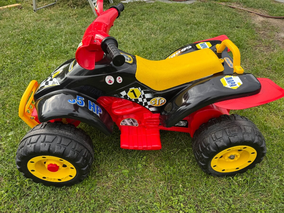 Peg Pérego dětská čtyřkolka elektrická - 5