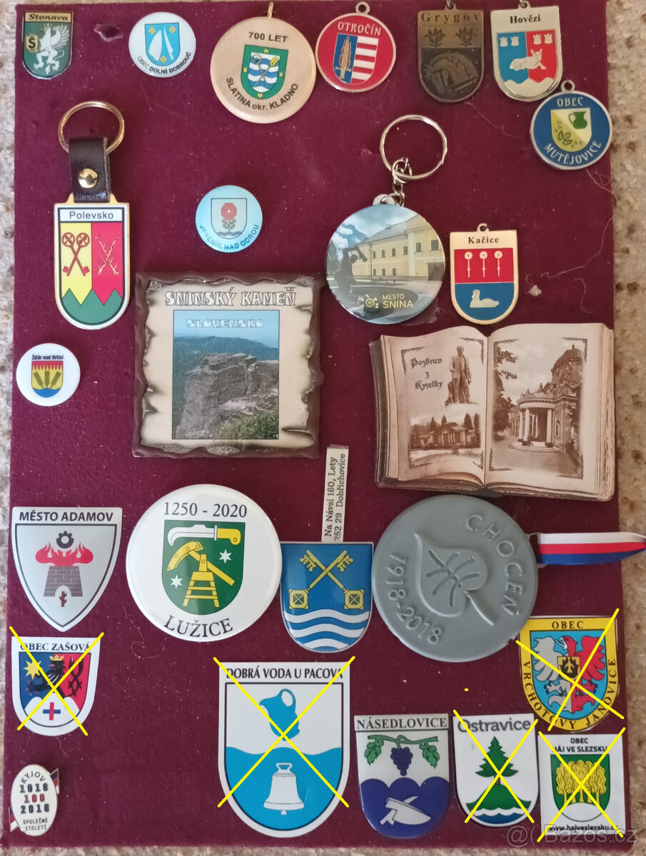 Prodám turistické známky+ placky - 5