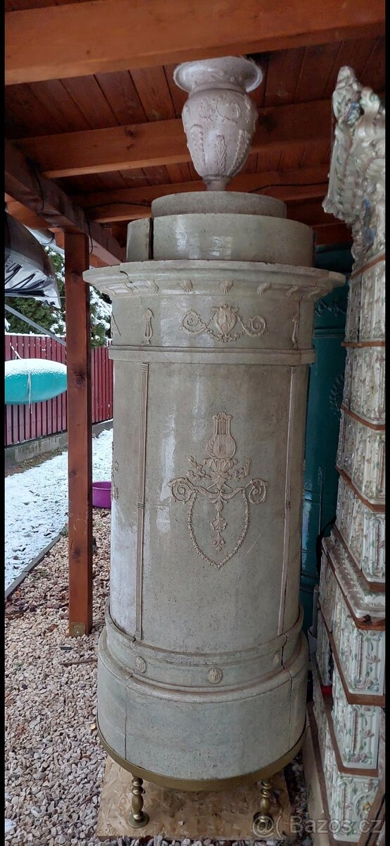 Kachova kamna starozitná - 5