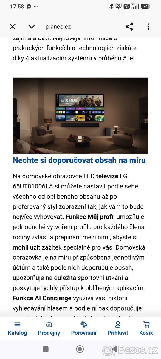 Televize LG 65/164cm - 5