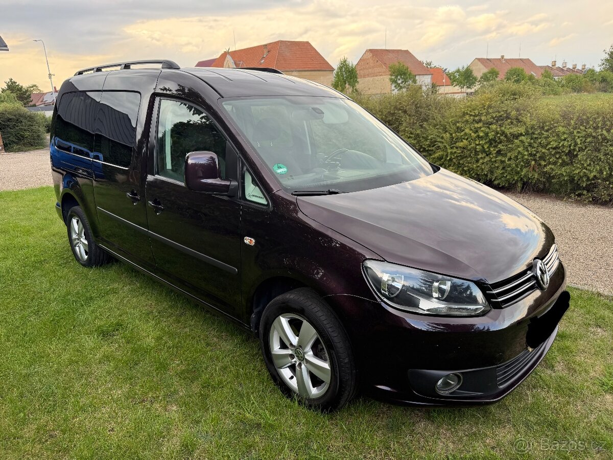 Vw Caddy Maxi 2.0tdi 7Míst,Klima,Navi,,Alu - 5