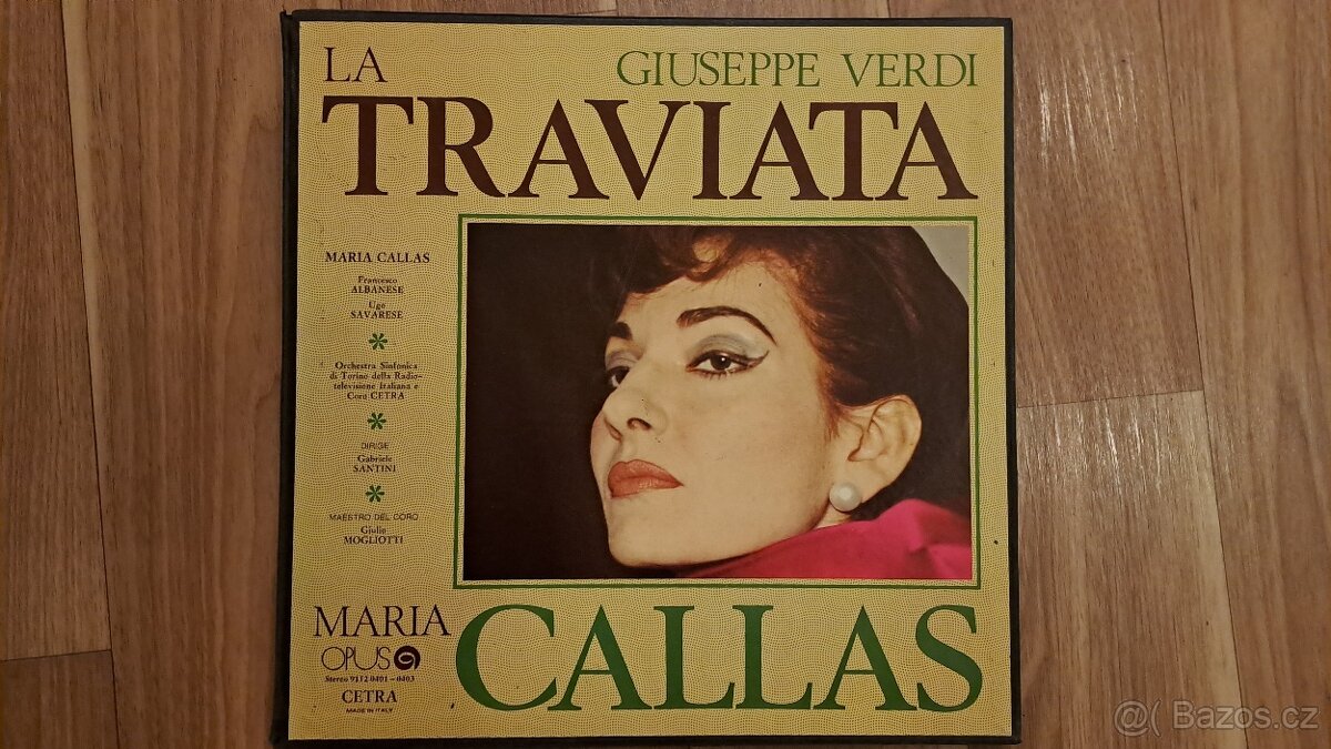 Verdi Rigoletto, La Traviata, Bizet Carmen - LP desky - 5