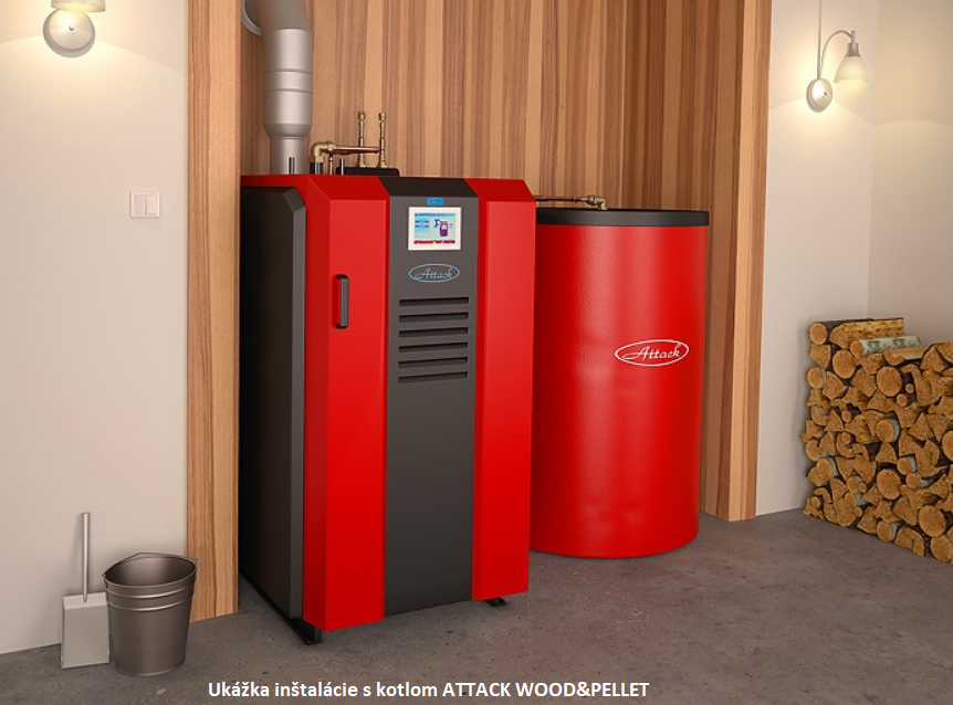 Ocelová akumulační nádrž ATTACK 300 L s izolací, tlak 3 bary - 5