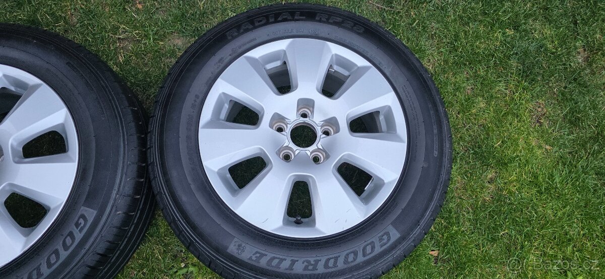 Disky Audi 16" A6, 225/60/16 - letní- pošlu na dobírku - 5