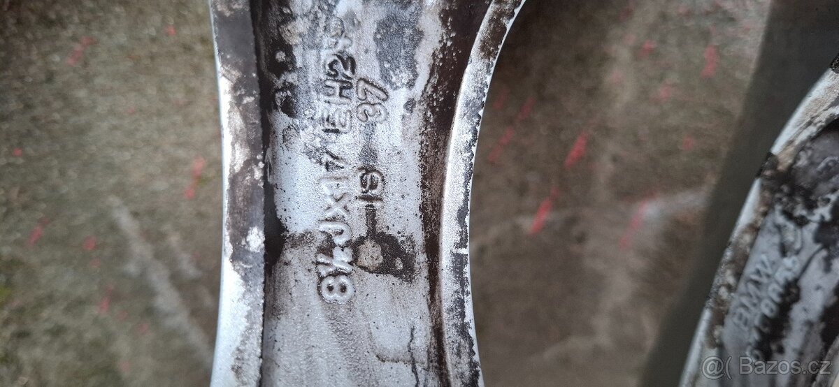 ALU kola + pneu BMW e91 r17 - 5