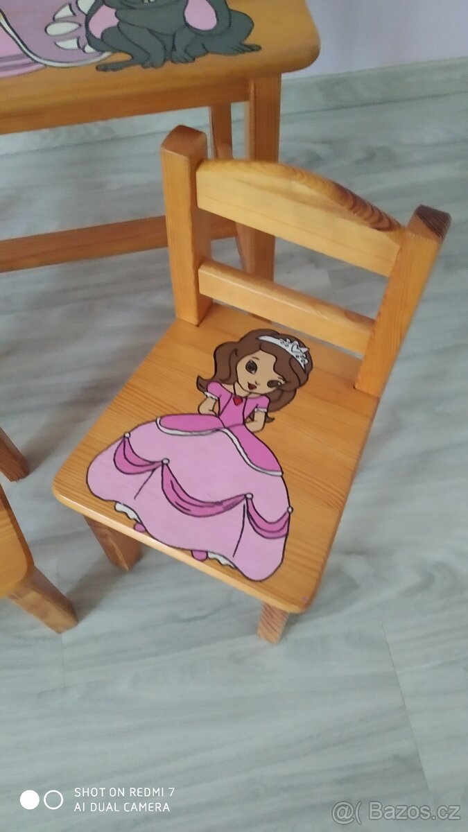 Dětský stůl a židle - 5