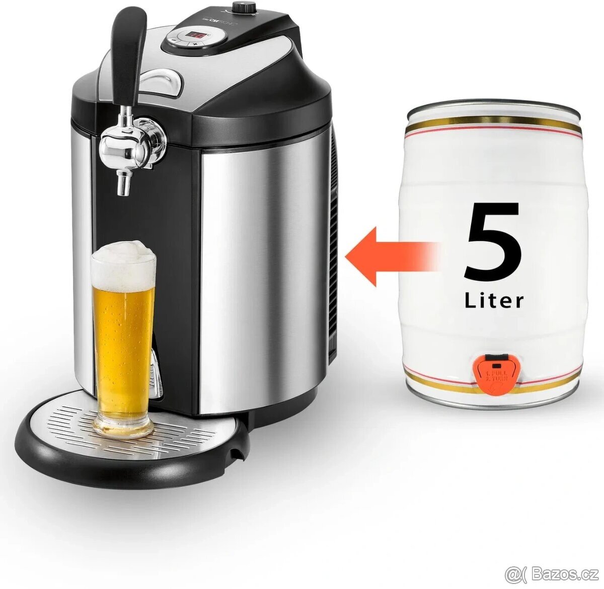 PARTY chladící výčepní zařízení na 5l pivní soudky - 5
