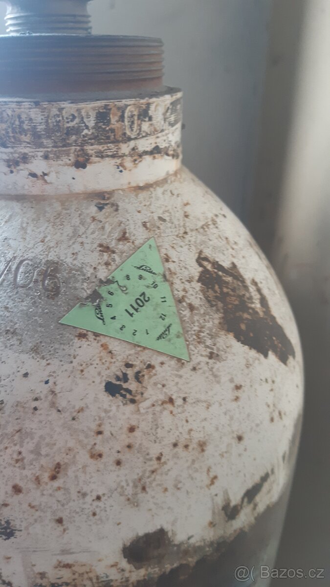 tlaková láhev Kyslík + Argon - 5