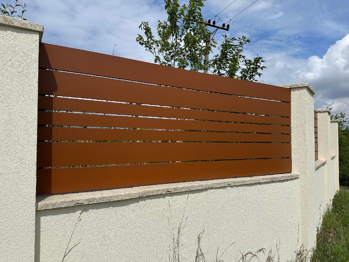 Hliníková prkna na plot - 5