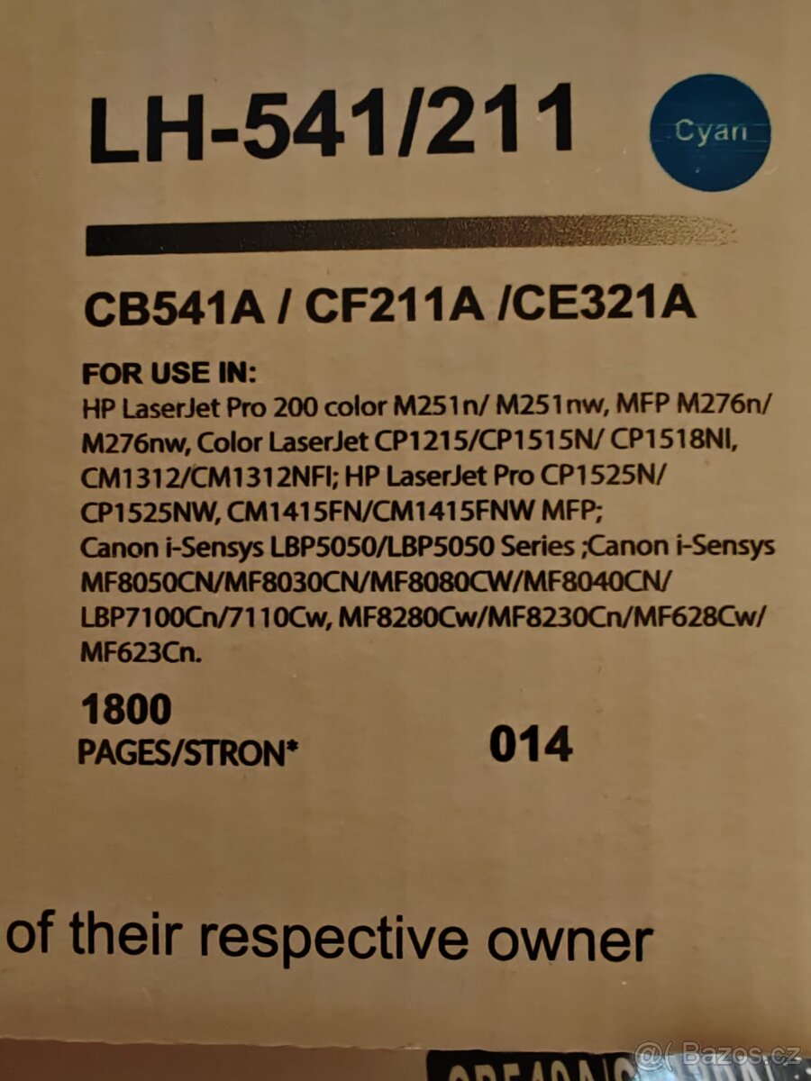 Sada tonerů HP Laserjet - 5