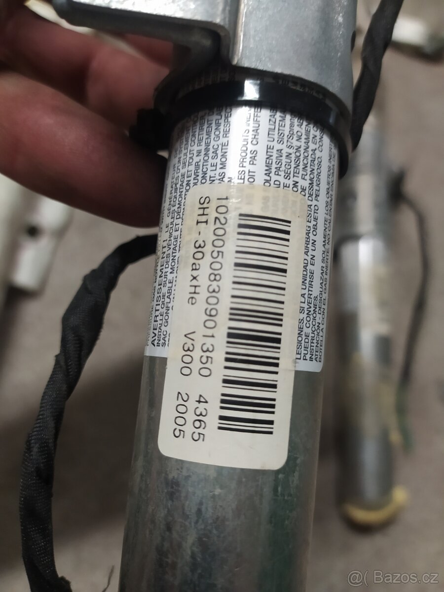 BMW E60/E61 stropní airbagy 535d 200kw - 5