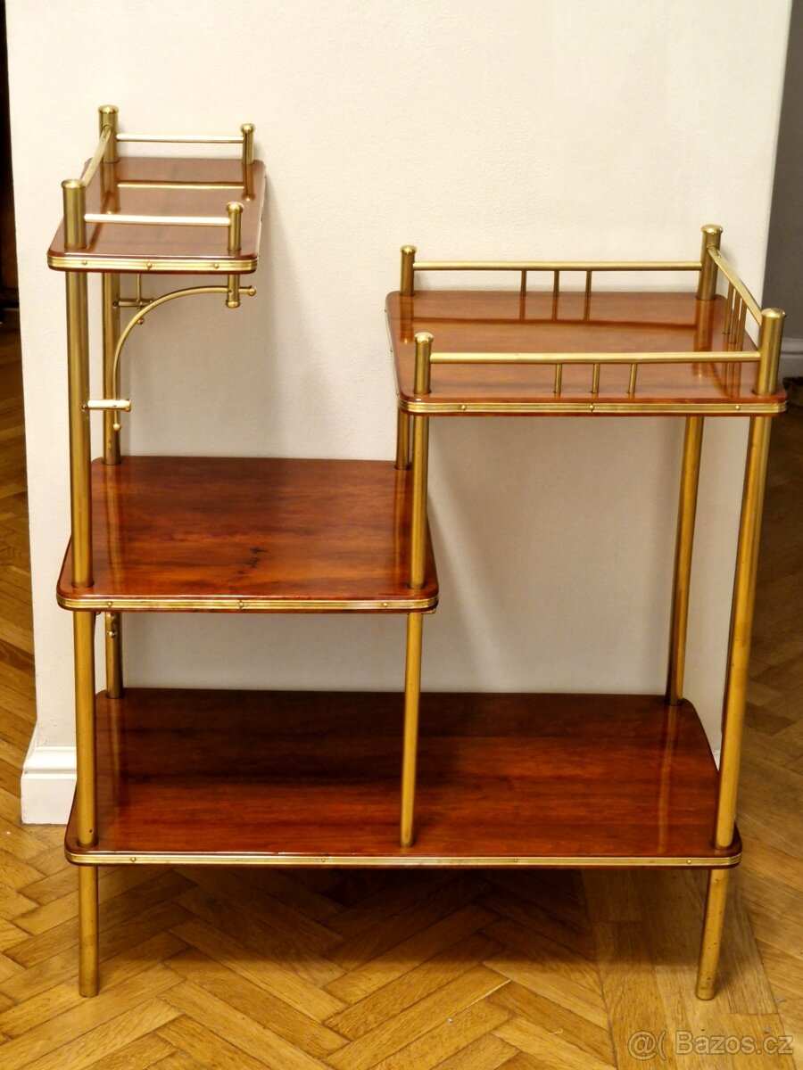 Art deco květinový stolek - 5