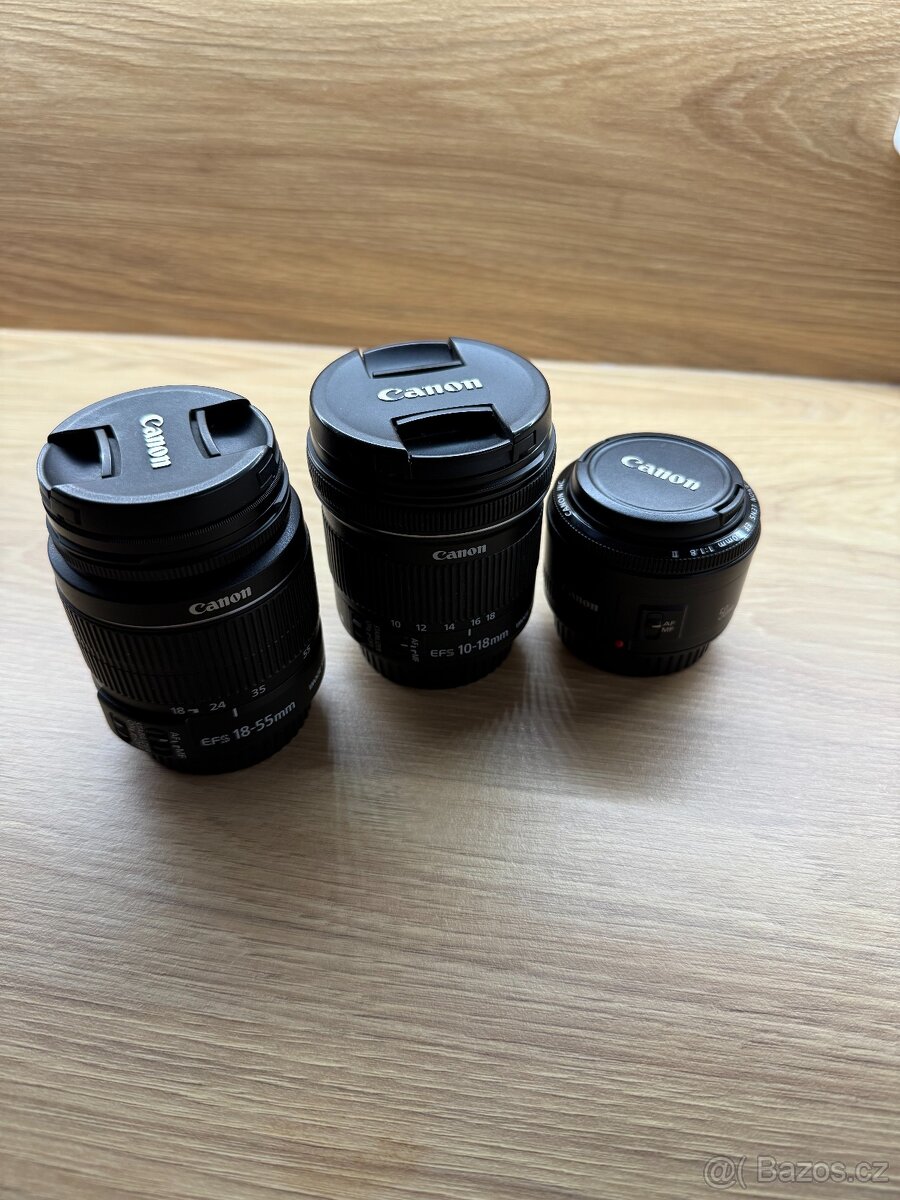 Canon EOS 70D + objektivy, stativ a veškeré příslušenství - 5