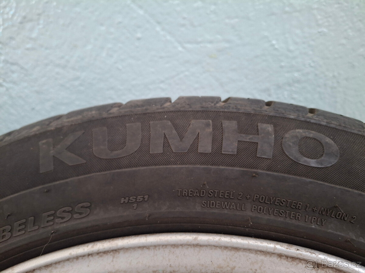 ALU KOLA 4X 100 S PNEU 195/50R16 - 5
