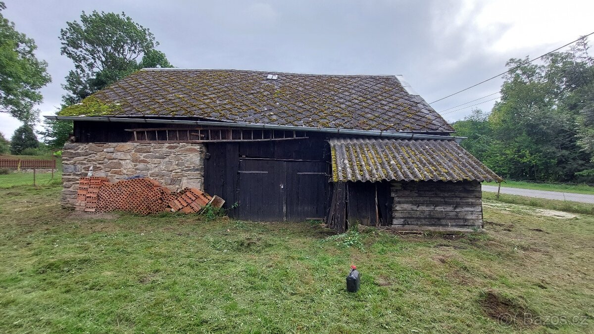 Dům + stodola + zahrada Dešenice 1322 m2 - 5