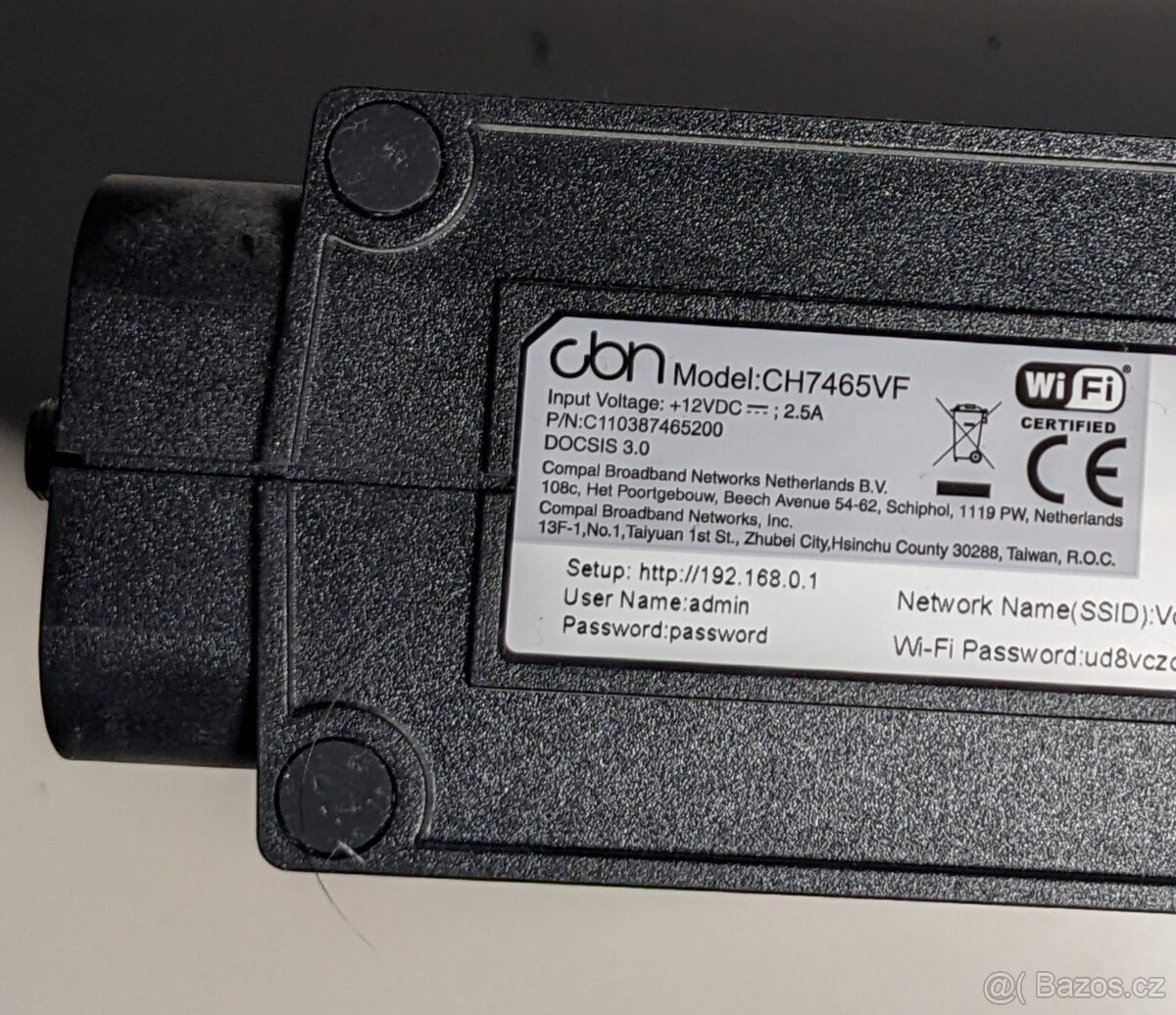 Modem Compal CH7465VF - 5