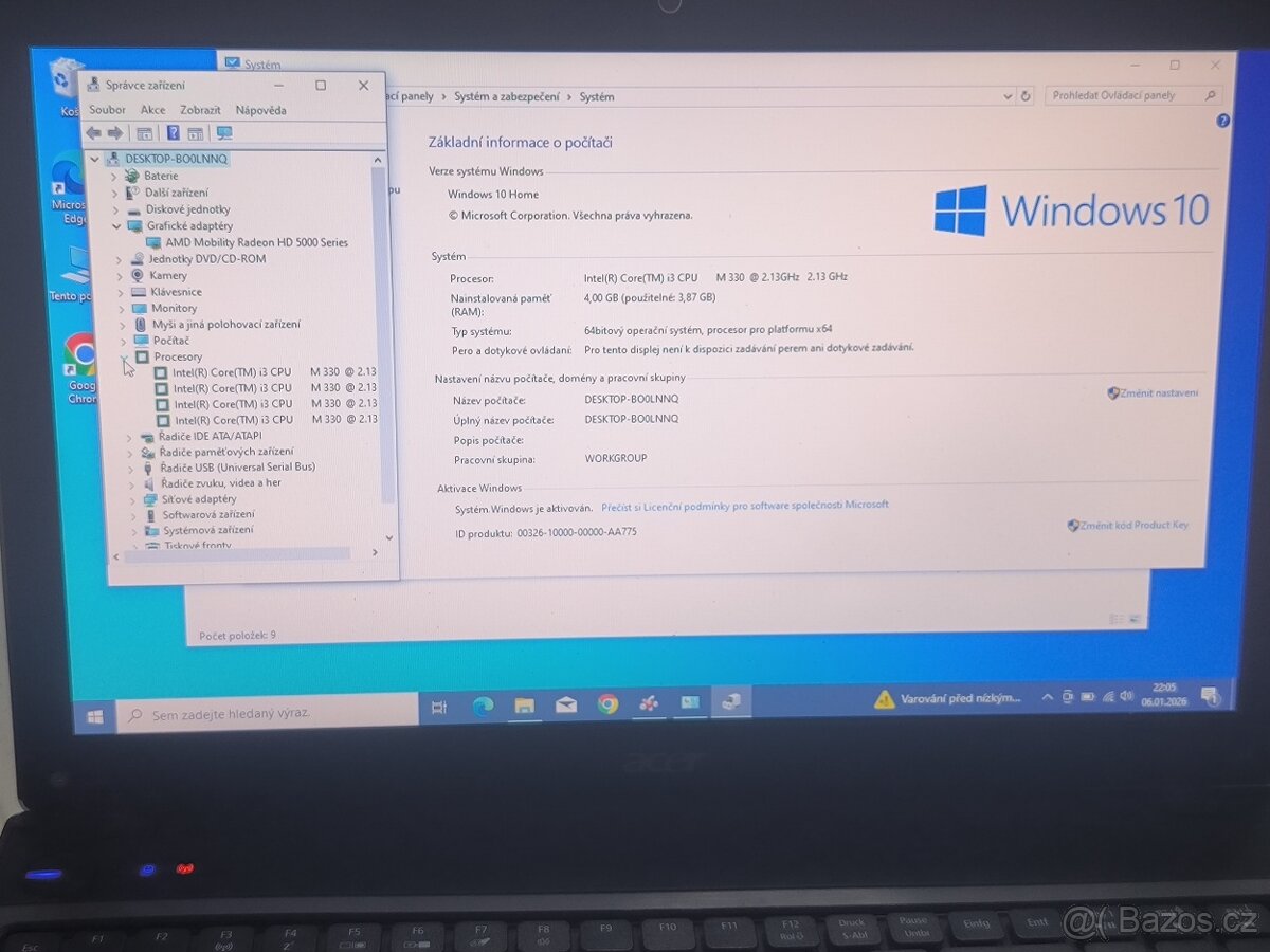 Acer Aspire 5741G - 5