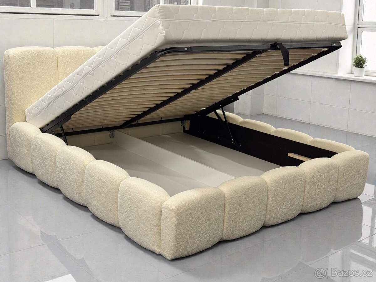 Nová postel Lambe . Manželská postel 180x200 a 160x200 - 5