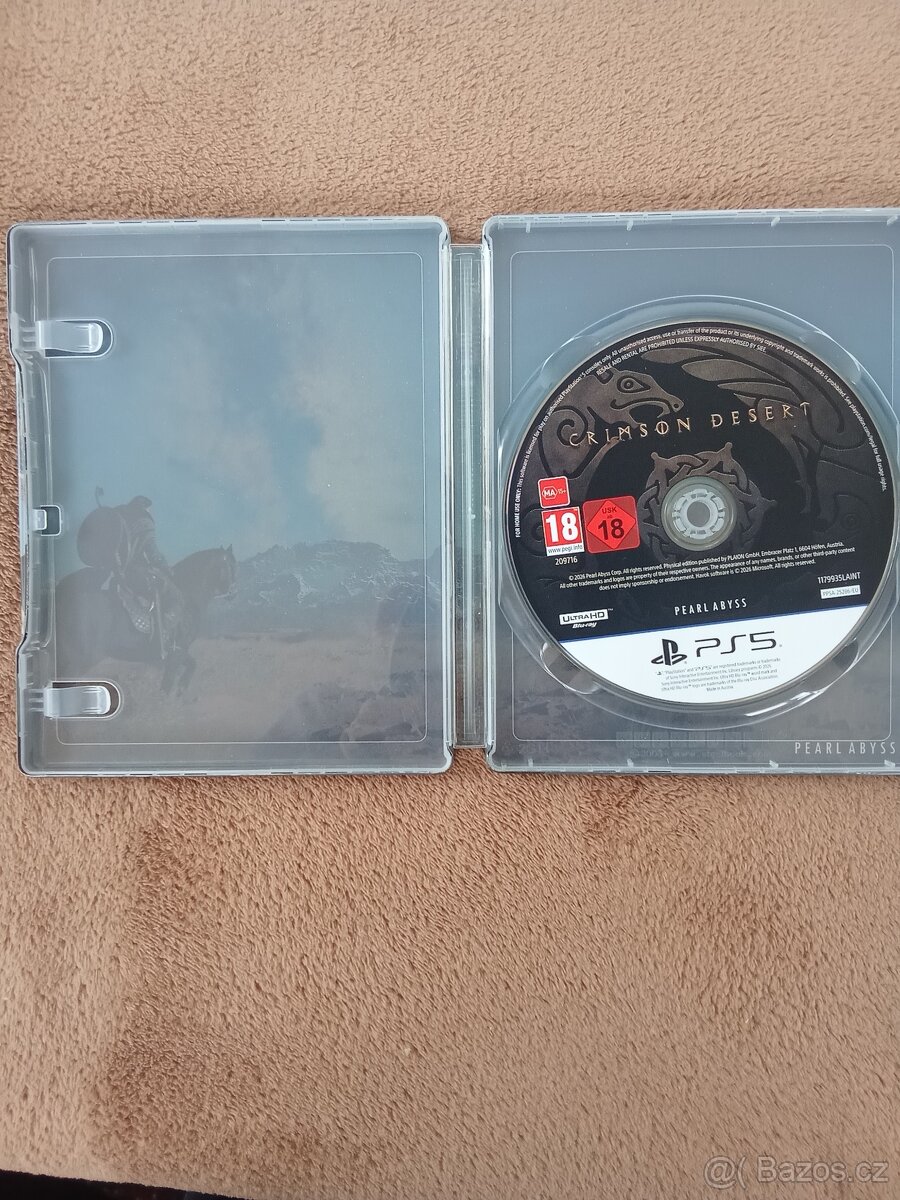 Prodám Crimson Desert Deluxe edici PS5 - 5