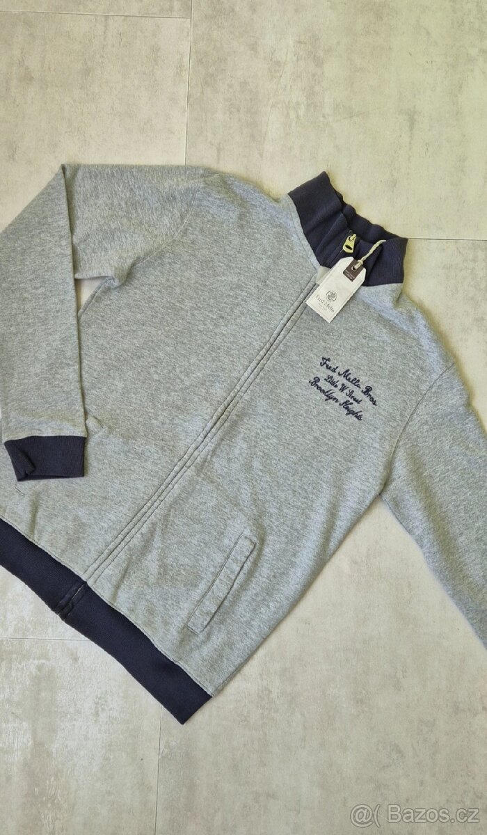 Pánská mikina na zip Fred Mello - 5