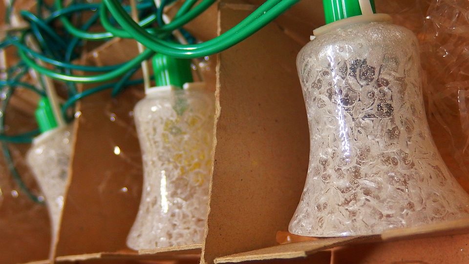 Vianočné retro svetlá Zlatokov - Calla (Zvončeky) - 5