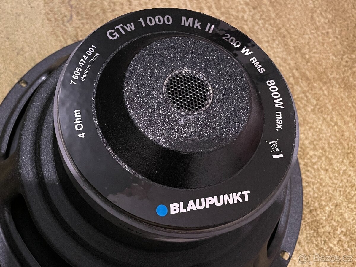 Basový reproduktor, subwoofer Blaupunkt - 5