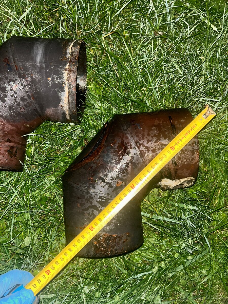 SILNOSTENNE KOUŘOVÉ ROURY A KOLENA 160mm - 5