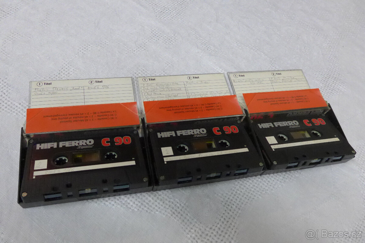 AudioKazety HIFI Ferro C90 3ks - 5