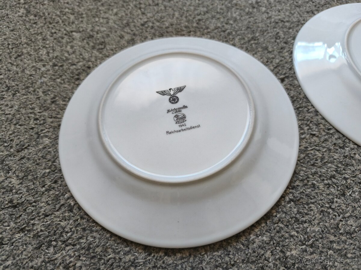 Německé porcelánové talíře - 5