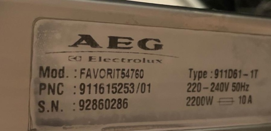 Myčka AEG Favorit - 5