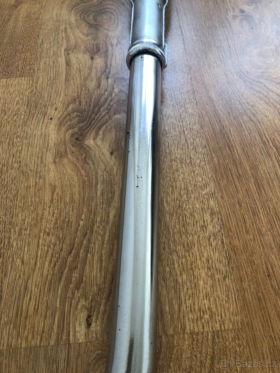 Prodám originální výfuk s kolenem na motocykl ČZ 175/450 - 5