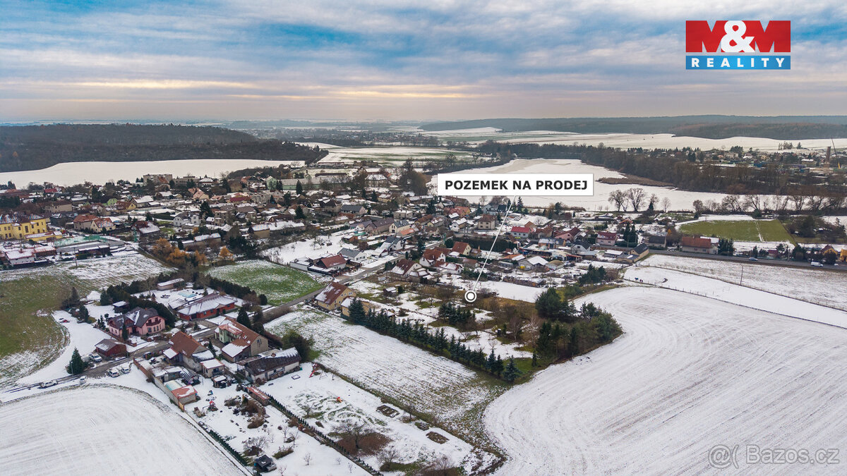 Prodej pozemku k bydlení, 2660 m², Vlkava, ul. Na Bahýnkách - 5