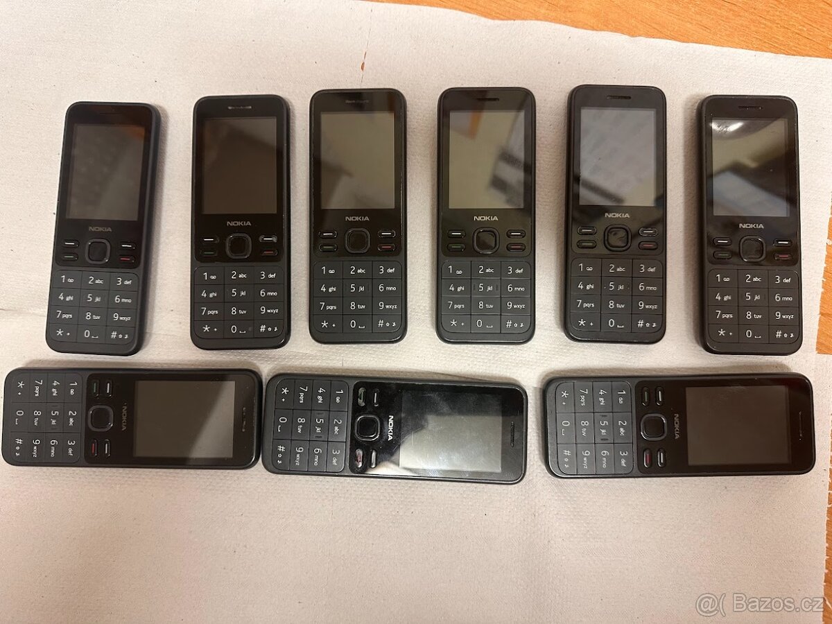 NOKIA 150 na dvě SIM karty, plně funkční s baterií - černá - 5