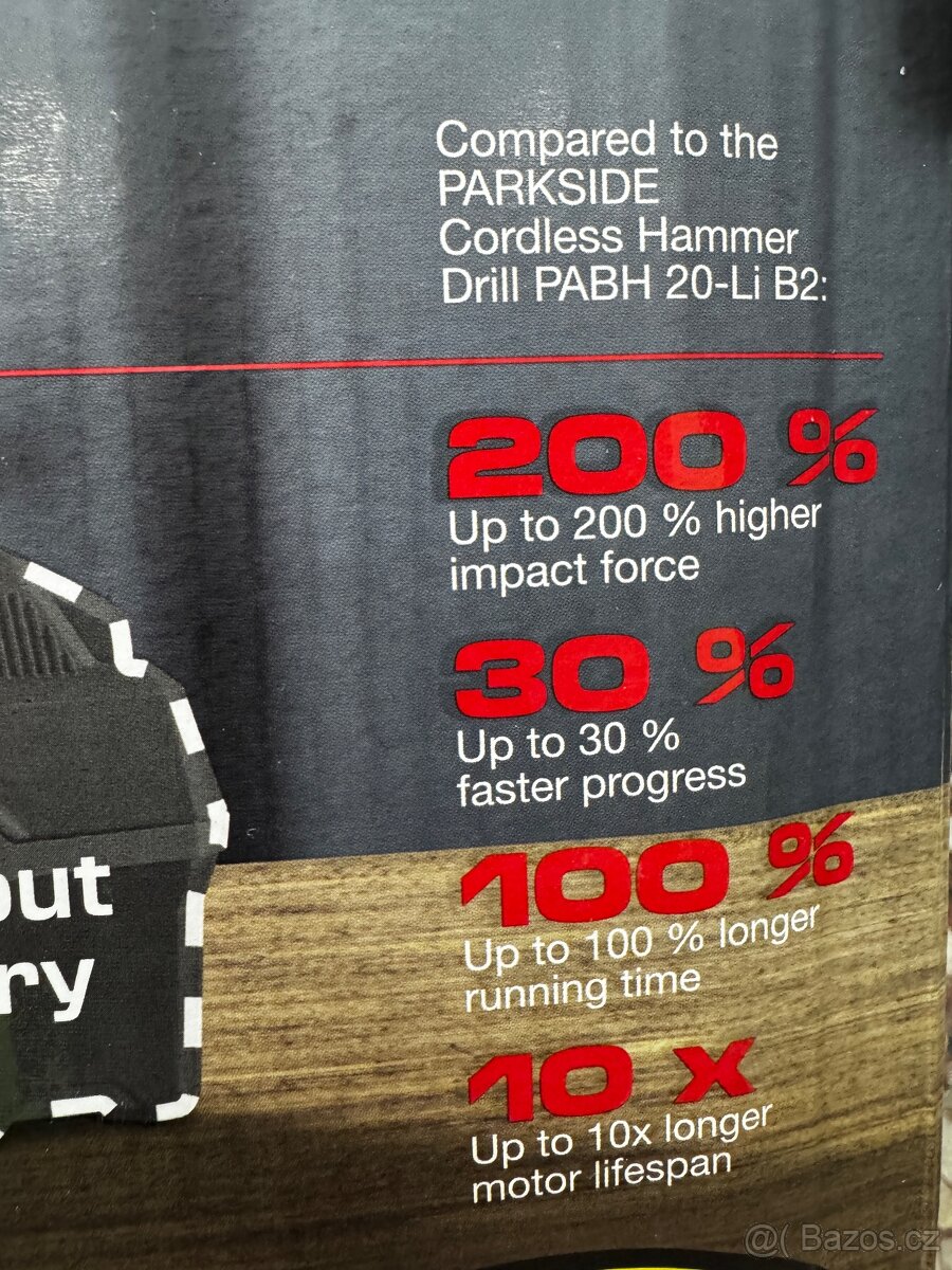 PARKSIDE Performance kombi kladivo - 5