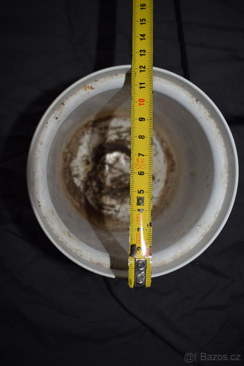 3 závěsné obaly na květináče na kovové konstrukci - 5