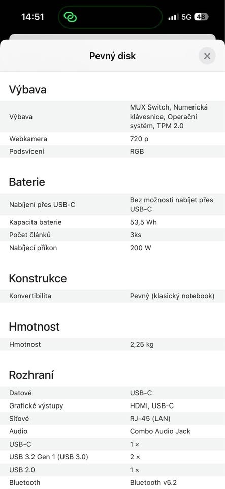 MSI Katana 15 B13VGK-1477CZ - 5