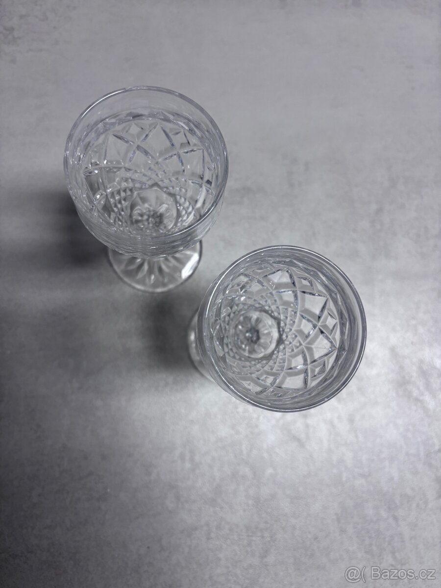 Masivní broušené sklenice - 5