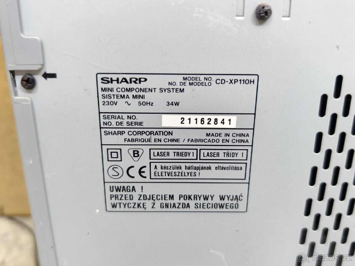 Hifi Sharp - nefunkční cd možná stačí vyčistit - 5