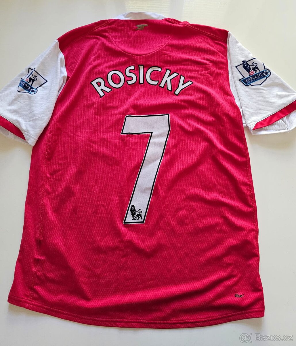Originální Arsenal domácí dres 2006/07 – Rosický 7, Nike, P - 5
