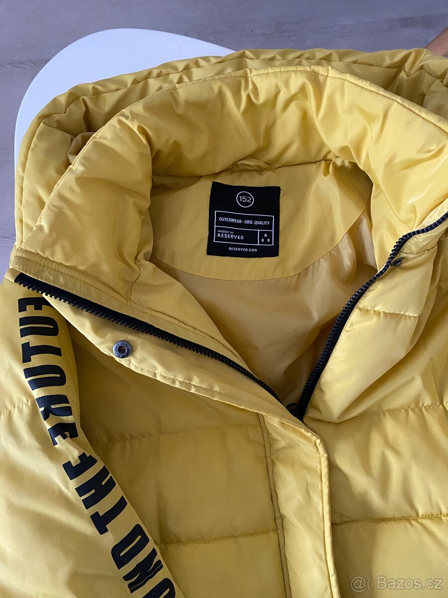 Dívčí zimní bunda Reserved vel.152 - 5