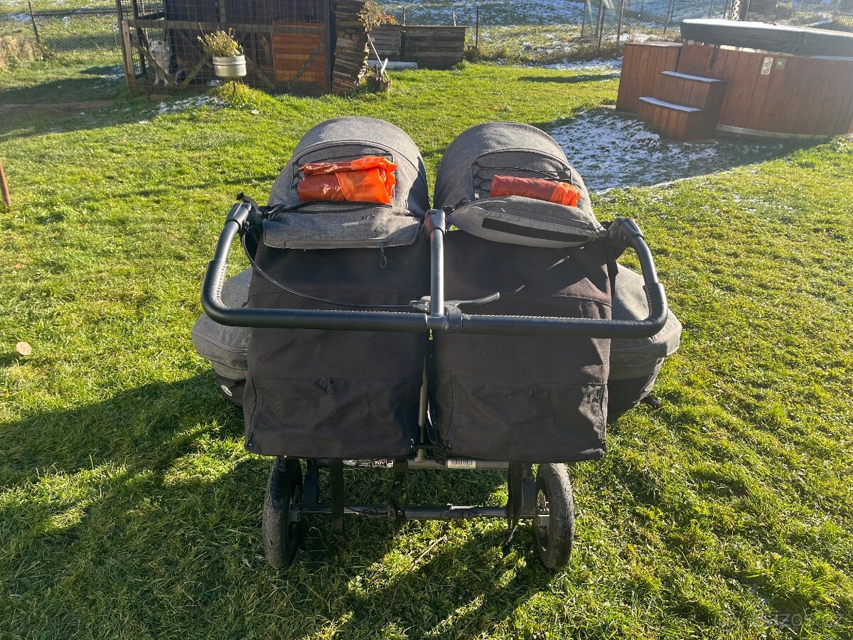 Kočárek pro dvojčata/sourozence Tfk Duo Combi - 5