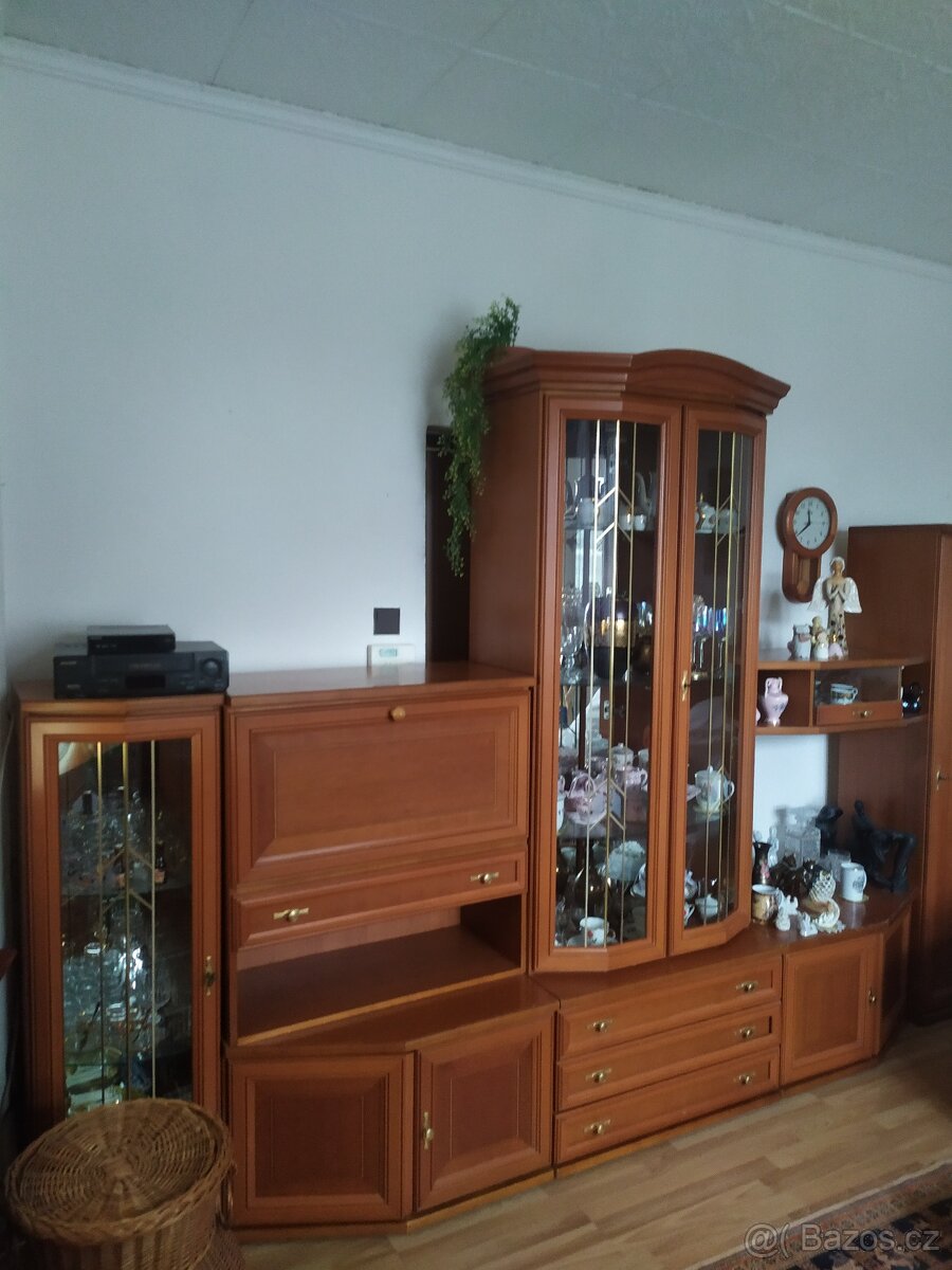 Obývací stěna třešeň dýha - 5
