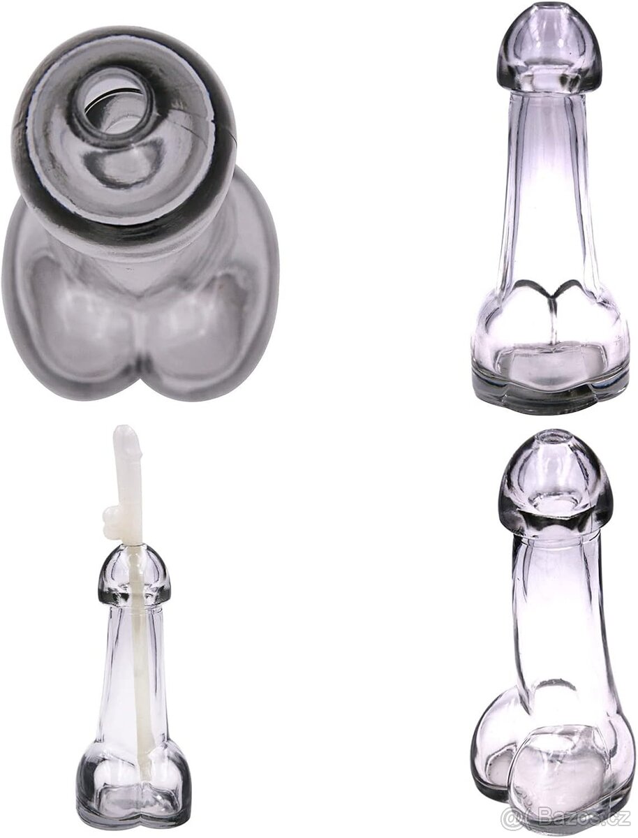 4 sklenice na drink ve tvaru ? nové - 5