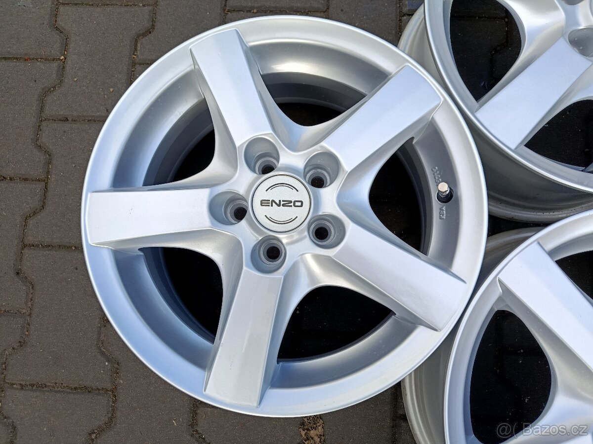 Nová alu kola Enzo 5x100 r15 - 5