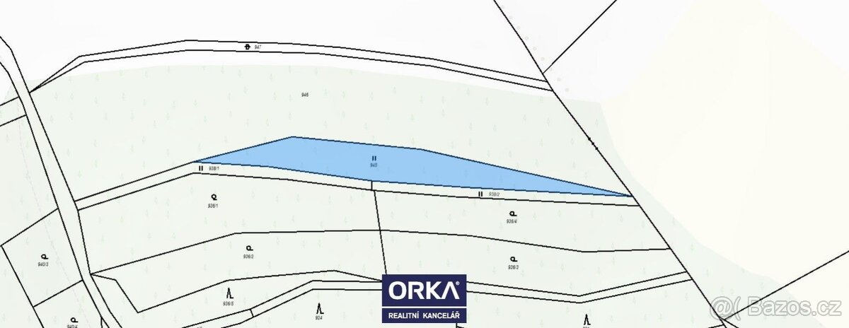 Prodej zemědělská půda, 10 450 m2 - Sudkov - 5