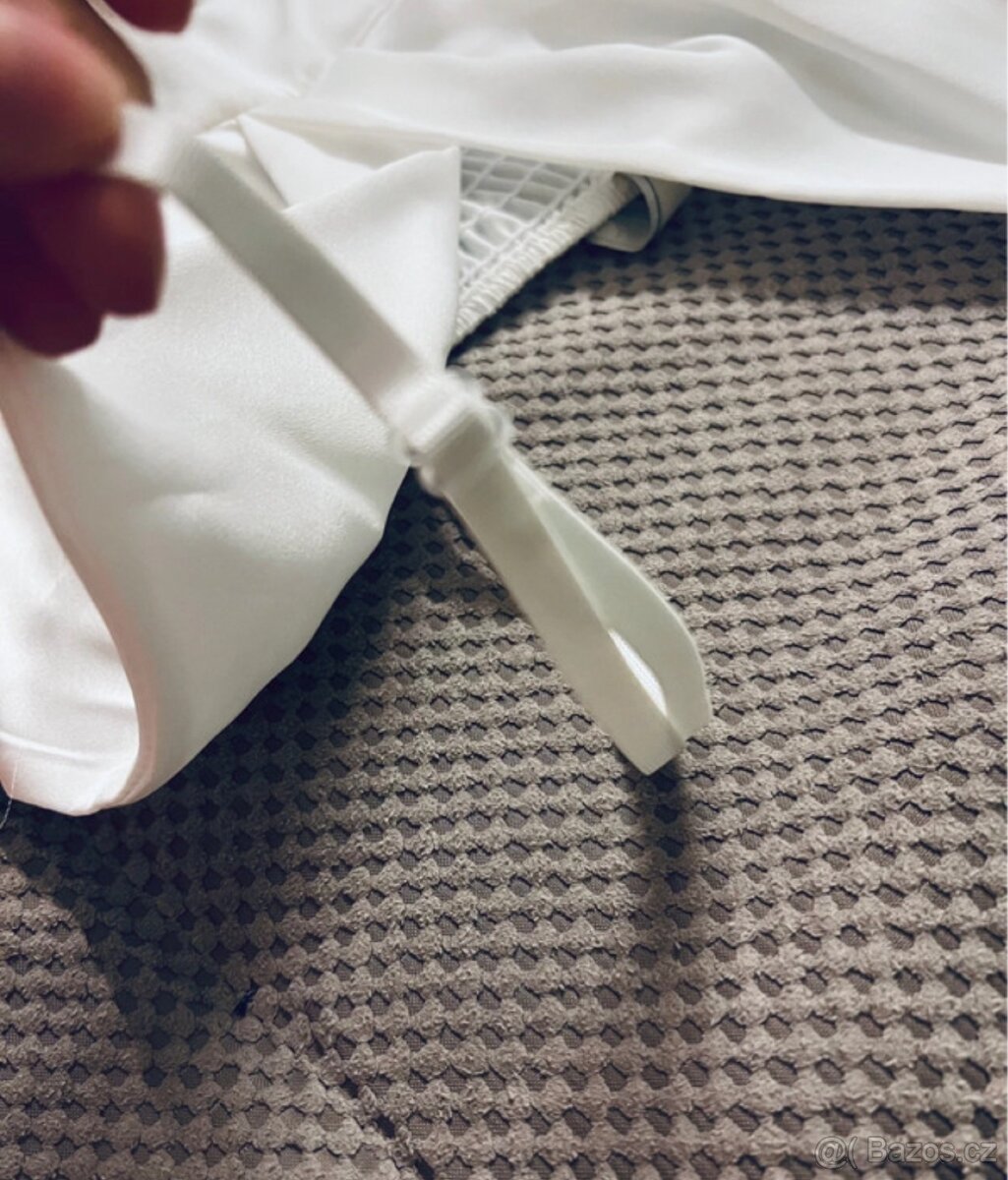 Dlouhé bílé šaty, nové - 5