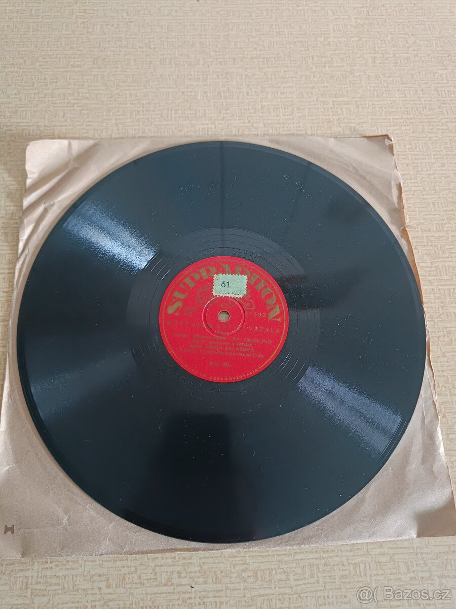 Staré gramofonové desky, 197 ks - 5