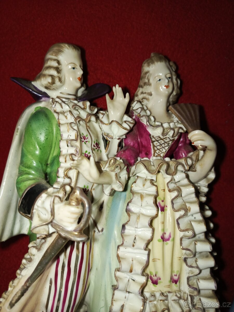 Porcelánové sošky 7 ks zn. Royal Dux atd. - 5